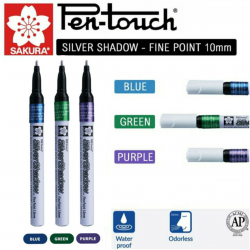 Sakura Pen-touch Paint Marker ,Ultra-soft and opaque metallic paint for all surfaces. sakura